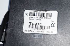 03-06 w215 MERCEDES CL500 CL55 CL600 CL65 LANGUAGE CONTROL MODULE OEM image 6