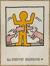 Keith Haring Untitled (Jumping Dog) Unsigned Giclee Print Cartoon - £78.11 GBP