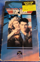 Top Gun VHS 1987 Paramount 75th Anniversary Factory VHS Tape - £3.82 GBP