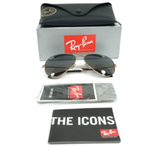 Ray-Ban Sunglasses RB3025 Aviator Large Metal 197/71 Bronze W Grey Gradient 58mm - $128.69