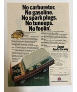 1978 International Harvester Scout II Vintage Print Ad Advertisement pa30 - $8.90