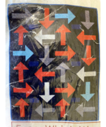 CONNECTING THREADS Every Which Way Flannel Quilt Kit 39 1/2&quot; X 51 1/2&quot; - $40.96 CAD