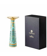 Rosenthal Versace Vase/Candleholder La Scala Del Palazzo Green  - £193.56 GBP