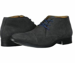 Driver Club USA Men&#39;s Size 12, Genuine Leather Ankle Boot, Grey Nubuck - £35.39 GBP