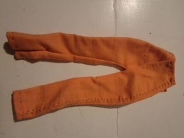 Vintage Barbie Ken Skipper Doll Accessory Clothing Orange Pants VTG - $8.75