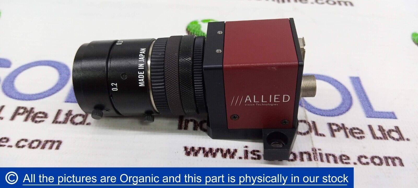 Allied Vision Technologies Guppy GF 033 B Industrial Camera With Lens GF... - $526.00