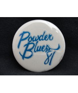 Powder Blues Band Pinback Button 1981 Vintage - £19.58 GBP
