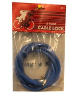 BICYCLE ANTI-THEFT CABLE- 3 FEET CABLE WITH LOCK AND KEY - $138.69 MXN