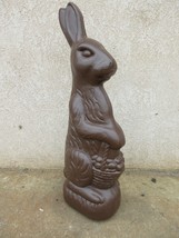 Vintage Don Featherstone Chocolate Easter Bunny 30.5 Inch Blow Mold   A - $157.67