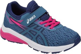 ASICS Kids Baby Boy&#39;s GT-1000 7 Toddler/Little Kids Azure/Fuchsia Purple 3 M US - $87.29