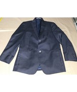 Hickey Blazer Mens 38S Blue Pinstripe 100% Wool Suit Jacket Sport Coat - $67.90
