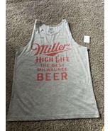 Miller High Life Tank Top Muscle Shirt Mens Size Medium Gray Pullover Ca... - $19.07 CAD