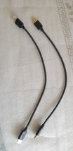Lot of 2 Braided Display Port DP to HDMI Cable - Black - $167.38 MXN