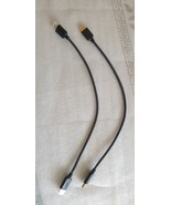 Lot of 2 Braided Display Port DP to HDMI Cable - Black - $167.88 MXN