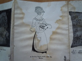 Vintage Tucker And Ruffler Folded Advertisement 1920&#39;s - £3.98 GBP