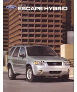 2006 Ford ESCAPE HYBRID sales brochure catalog 06 US - $6.00