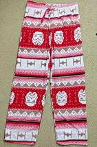 Star Wars Fleece Pajama Bottoms Lounge Pants Fair Isle Storm Trooper Sz M NWT - £15.84 GBP