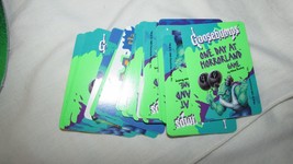 Goosebumps One day at Horrorland board game replacement 35 cards - $6.23