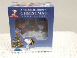 Peanuts A Charlie Brown Christmas Mini Snow Globe - $11.87