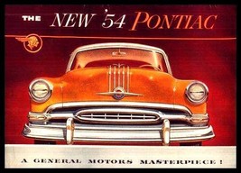 1954 Pontiac Original Color Brochure, Star Chief, Chieftain - £13.65 GBP