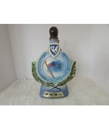 REGAL CHINA 1971 JIM BEAM DECANTER 1ST ANNIVERSARY FIJI INDEPENDENCE  - $12.82