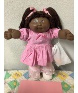 Vintage Cabbage Patch Kid Girl African American Head Mold #3 1985 Brown ... - £155.00 GBP