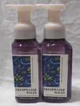 Bath &amp; Body Works Gentle &amp; Clean Foaming Hand Soap Set Lot Of 2 Freshwater Waves - £19.93 GBP