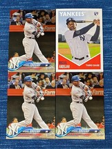 Lot 2018 Topps Chrome Update HMT20 &amp; Montgomery Club Miguel Andujar RC Athletics - £1.54 GBP