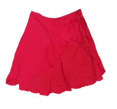 For Love &amp; Lemons Womens Skirt Wrap Beach Cover-Up Stylish Elegant Red Size S - £69.27 GBP