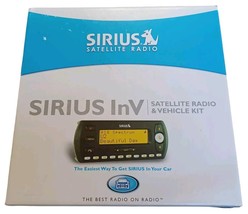 Sirius InV Satellite Radio Receiver &amp; Vehicle Car Kit New - £14.84 GBP