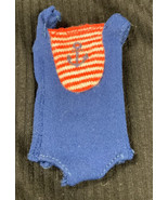 Vintage 1960s Skipper Barbie Doll Blue Red White Anchor Swimsuit  #1030 - £9.67 GBP