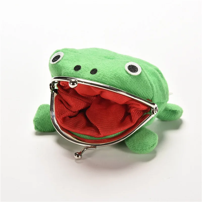 Play 1PCS Hot Selling Frog Wallet Anime Cartoon Wallet A Purse Manga Flannel Wal - £23.68 GBP