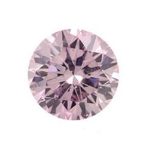 Argyle 0.18ct Natural Loose Fancy Pink 7PP Color Diamond GIA Round - £6,902.37 GBP