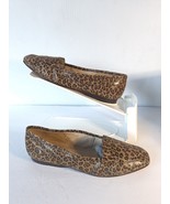 Enzo Angiolini Liberty Womens Animal Safari Cat Loafers Flats Shoes Leat... - £23.54 GBP