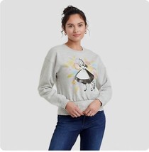 Disney Alice in Wonderland Sweatshirt Size Small Heather Grey S Pintuck ... - £14.88 GBP