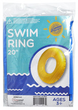 Home Smart 20 Inch Swim Ring Assorted Colors - £3.13 GBP