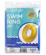 Home Smart 20 Inch Swim Ring Assorted Colors - £3.15 GBP