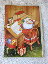 Spanish Christmas Card Feliz Navidad y Prospero Ano Nuevo Santa Claus Desk Lamp - £3.20 GBP