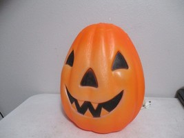 Vintage Empire Halloween Lighted Pumpkin Jack-o-Lantern Blow Mold 12&quot; works - £35.71 GBP