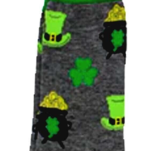 Funky Men St Patrick SOCKS Novelty Irish Luck Pot o&#39;Gold/Shamrock/Hat-GR... - £5.23 GBP