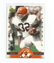 Jim Brown (Cleveland Browns) 2005 Upper Deck Nfl Legnds Card #87 - £3.92 GBP