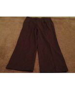 Alan Lebow for Hartz &amp; Co Men&#39;s Dress Pants Slacks Size 37 Brown - $68.29 CAD