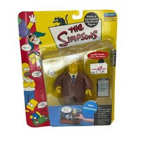 The Simpsons Series 5 KENT BROCKMAN Figure 2001 Playmates Toys Intelli-Tronic - $20.45
