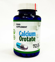 Pure Calcium Orotate 500mg 120 Capsules Food Supplement - £19.28 GBP