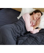 AN Adult Weighted Blankets (12 lbs, 48” x 72”, Twin Size) Heavy Blanket ... - £35.79 GBP