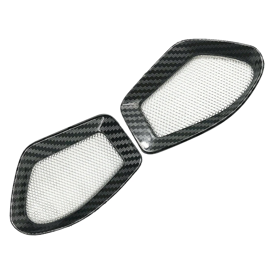 1 Pair Motorcycle Front Gas Tank Air Intake Vent Cover Fairing Grille Fit  Ducat - £197.43 GBP