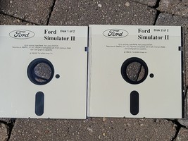 Vintage Ford Simulator II 1986-89 PC Game Driving Demo 5.25&quot; Floppy Disk - £19.56 GBP