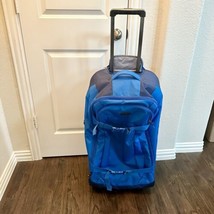 Eagle Creek 30&quot; Adventure Wheeled Duffel Blue Suitcase Rolling Duffle EC... - $124.99