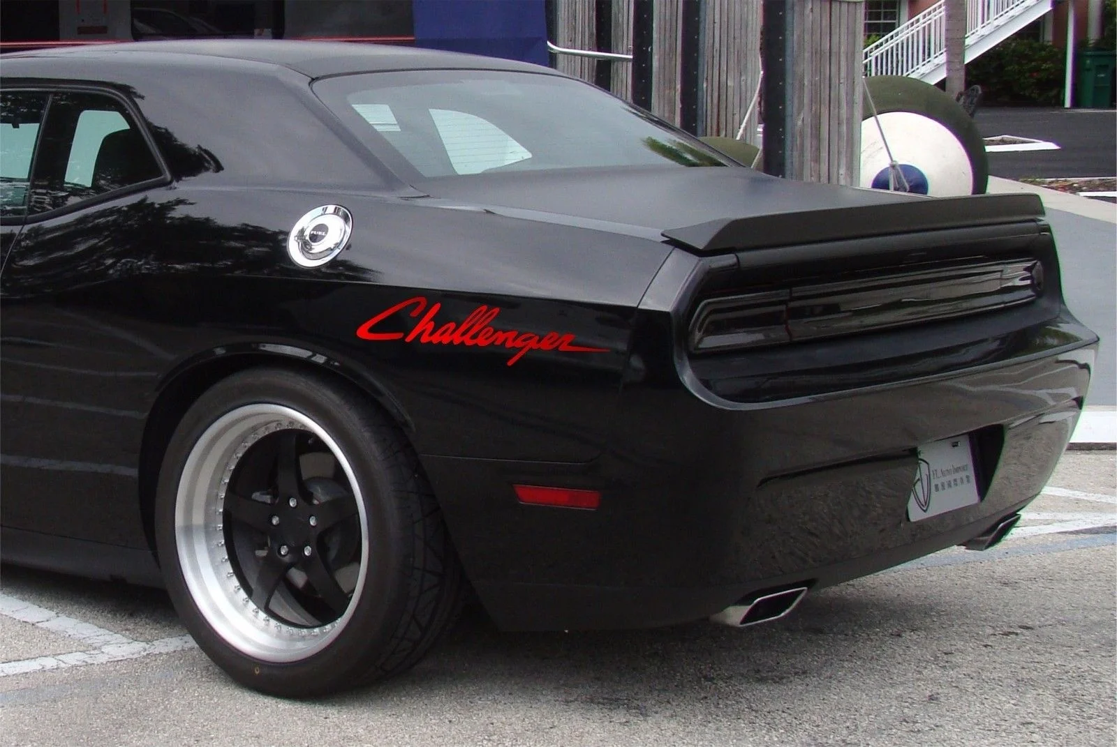 For (2pcs) decals vinyl sticker  Challenger mopar Side Graphics Hash Mark - $56.19 CAD