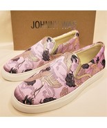 Johnny Was Embroidered Sneaker Shoes Sz- 9 Lilac - £109.43 GBP